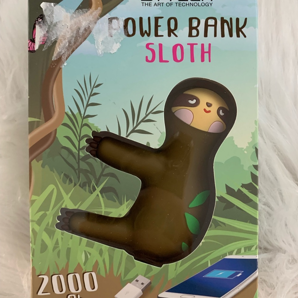 New Power  Bank Sloth